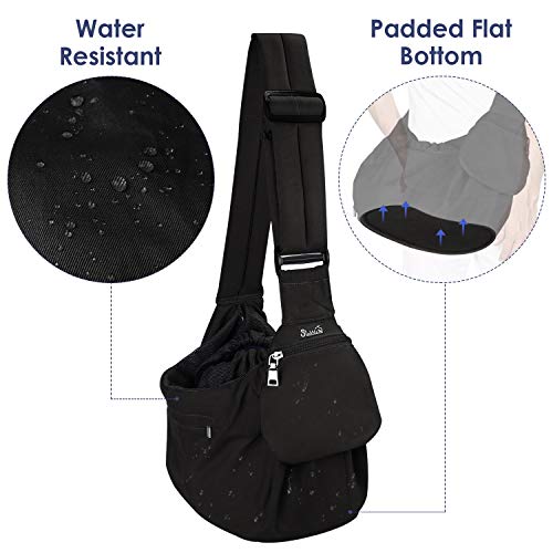 AutoWT Padded Dog Sling, Dog Papoose Puppy Pet Carrier