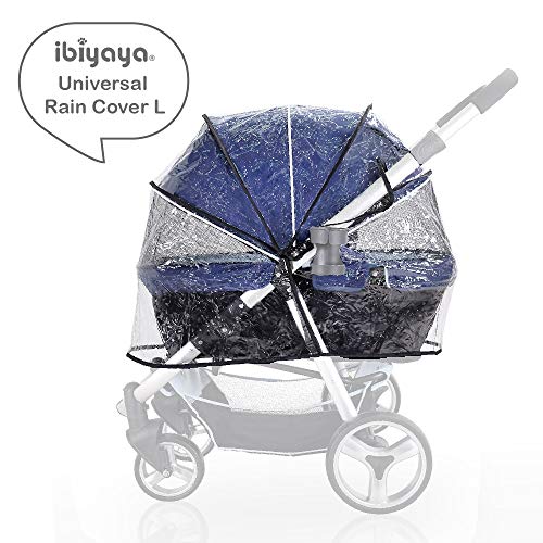 ibiyaya Universal Pet Stroller rain Cover Weather Shield