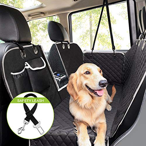 Pecute Dog Seat Cover Car Seat Cover for Pets 100% Waterproof Pet