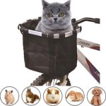 Pet Dog Travel Bike Basket 2-in-1 Dog Bicycle Carrier Cat Soft Sided Carrier Pet