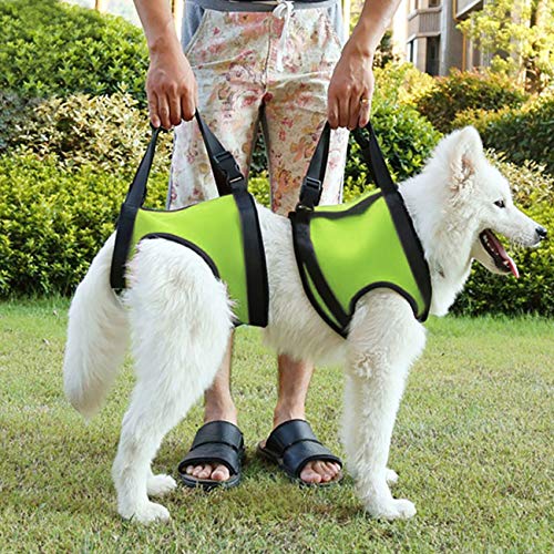 Uheng Dog Canine Sling Lift Adjustable Straps Support Harness Helps