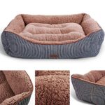 Smiling Paws Pets Washable Premium Dog and Cat Bed/Lounge