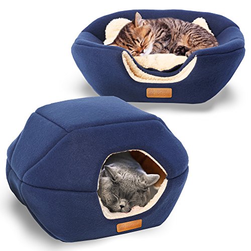 PREMIUM Pet Bed/Cave, Cat Bed and Cave, Small Dog Bed