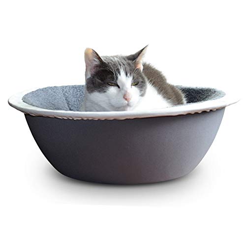 Hepper - Nest Cat Bed - Modern Cat Furniture - Cat Bowl