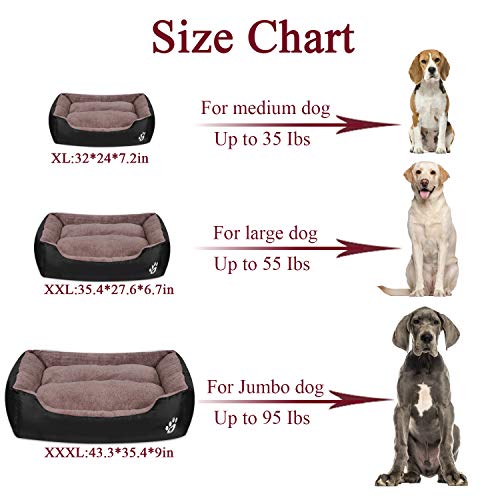 Utotol Warming Dog Beds for Medium Dogs-(XXL-Large for Large Dog) Review
