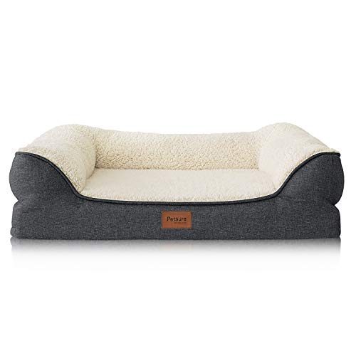 Petsure Orthopedic Dog Beds for Small, Medium, Large Dogs & Cats