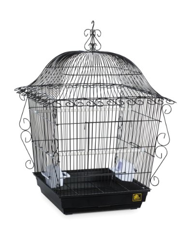 Prevue Pet Products Jumbo Scrollwork Bird Cage Black