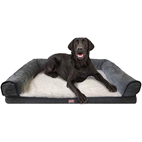 Animal Planet Orthopedic Luxury Dog Bed - Premium Memory Foam Pet Dog