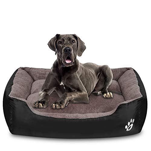 Utotol Warming Dog Beds for Medium Dogs-(XXL-Large for Large Dog)