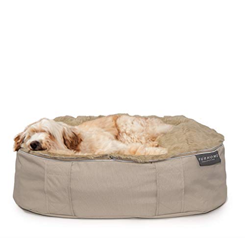 FURHOME COLLECTIVE Outdoor and Indoor Dog Beds for Medium Dogs