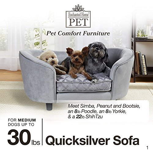 Enchanted Home Pet Quicksilver Pet Sofa Bed
