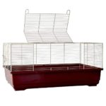 Marchioro Usa Model Goran 72 Rat Wire Cage, Wine/White