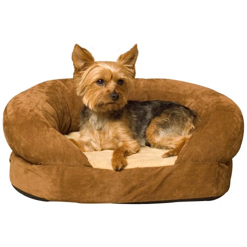 K&H Pet Products Ortho Bolster Sleeper Pet Bed Large Brown