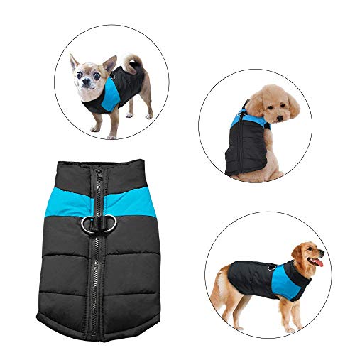 Didog Cold Weather Dog Warm Vest Jacket Coat,Pet Winter Clothes