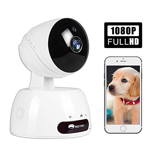 Dog Pet Camera, Cat WiFi IP Camera, HD 1080P Wifi Pet Camera Indoor Security Pet Monitor Dog Camera with Night Vision 2 Way Audio Motion Detection, Home Baby Monitor Nanny Cam with Smart Pan/Tilt/Zoom