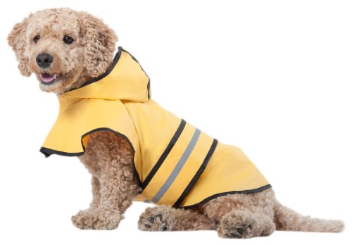 Fashion Pet Dog Raincoat For Large Dog | Dog Rain Jacket With Hood