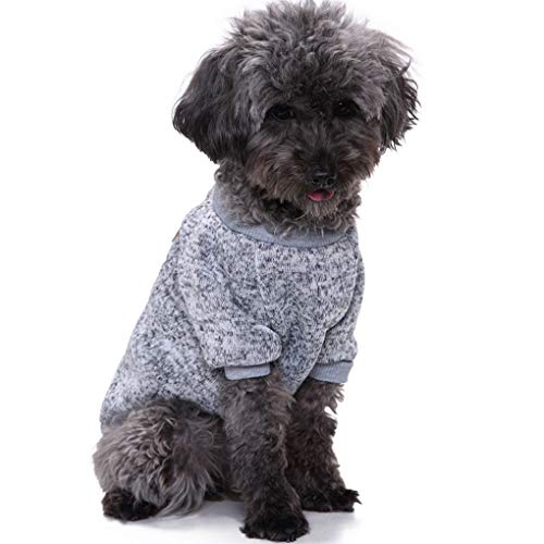 CHBORLESS Pet Dog Classic Knitwear Sweater Warm Winter Puppy Pet Coat