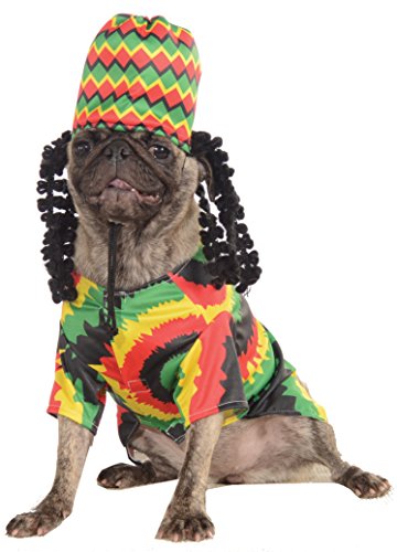 Rubie's Pet Costume, Medium, Rasta Dog