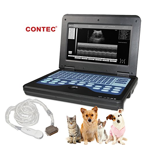 Portable Ultrasound Scanner Veterinary Pregnancy with 3.5 MHz Micro Convex Probe for Cat/Dog Small Animals