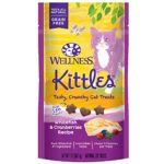 Wellness Kittles Crunchy Natural Grain Free Cat Treats, Whitefish & Cranberries