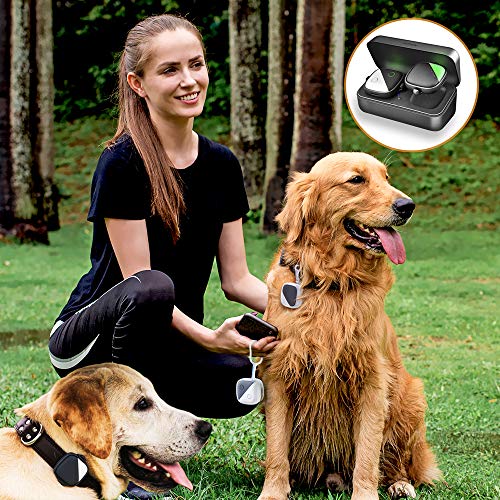 PETFON Pet GPS Tracker for 1-3 Dogs Pets,No Monthly Fee,Real-Time Tracking Device,Activity Monitor