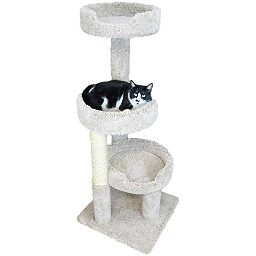 New Cat Condos Premier Kitty Pad Cat Tree, Brown