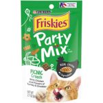 Purina Friskies Made in USA Facilities Cat Treats, Party Mix Picnic Crunch