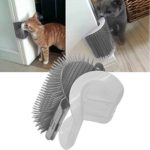 InnoPet Upgraded Version Cat Self Groomer with Catnip,Dog Cat Brush