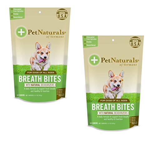 Pet Naturals of Vermont - Breath Bites, Fresh Breath Dental Health Bite