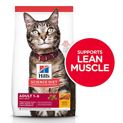 Hill's Science Diet Dry Cat Food, Adult, Chicken Recipe