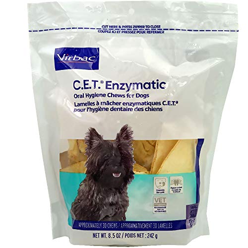C.E.T. Enzymatic Oral Hygiene Chews for Small-Medium Dogs