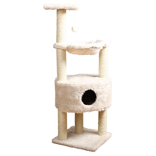 Trixie Pet Products Baza Cat Tower, Cream