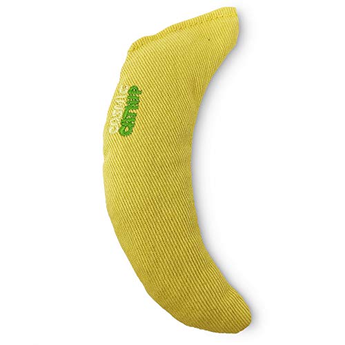 OurPets 100-Percent North American Catnip Filled Banana Cat Toy A Peeling