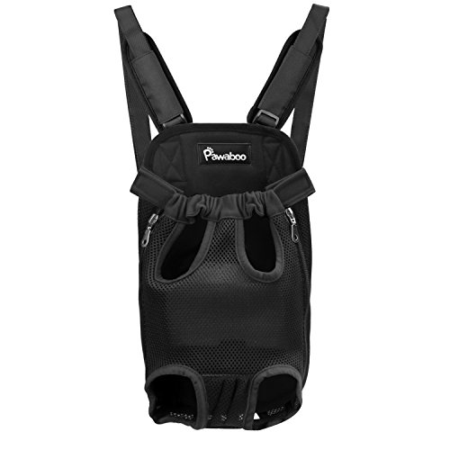 Pawaboo Pet Carrier Backpack, Adjustable Pet Front Cat Dog Carrier Backpack