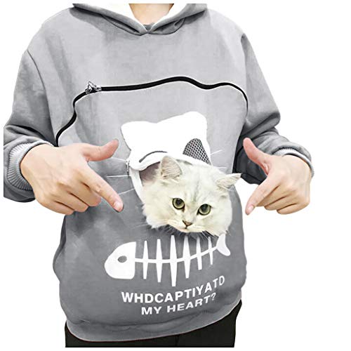 FORUU 2020 Winter Sale Women's Pet Carrier Shirts Cute Kitten Puppy Holder