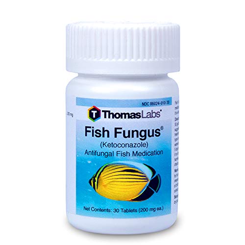 Thomas Labs Fish Fungus - Antifungal Fish Medication - Ketoconazole for Fish