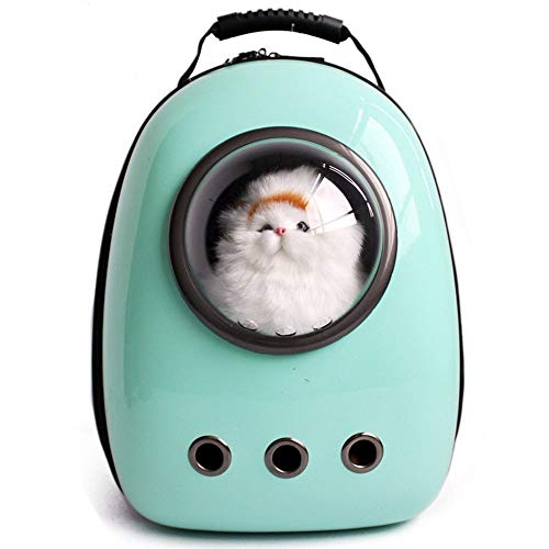 LEMONDA Portable Pet Travel Carrier,Space Capsule Pet Cat Bubble Backpack,Waterproof Traveler Knapsack for Cat and Small Dog Mutil Colors to Choose