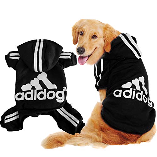 Scheppend Original Adidog Big Dog Large Clothes Sport Hoodies Sweatshirt Pet