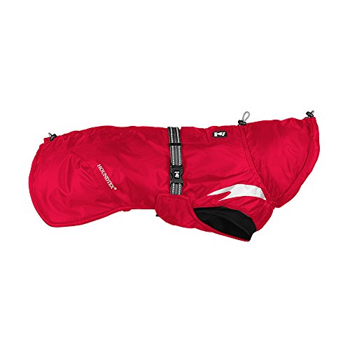 Hurtta Summit Parka Dog Winter Coat, Cherry