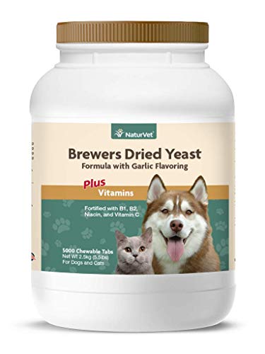NaturVet - Brewer's Dried Yeast Formula with Garlic Flavoring - Plus Vitamins
