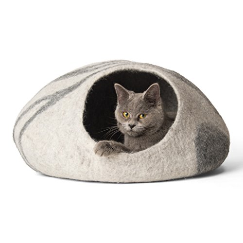Twin Critters - Handcrafted Cat Cave Bed (Large) I Ecofriendly Cat Cave