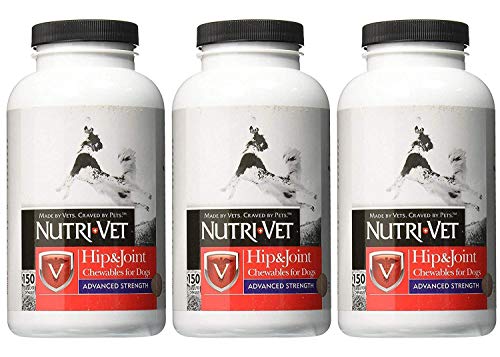 Nutri-Vet Hip & Joint Advanced Strength Chewable Tablets for Dogs
