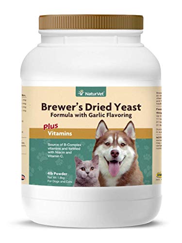 NaturVet - Brewer's Dried Yeast Formula with Garlic Flavoring