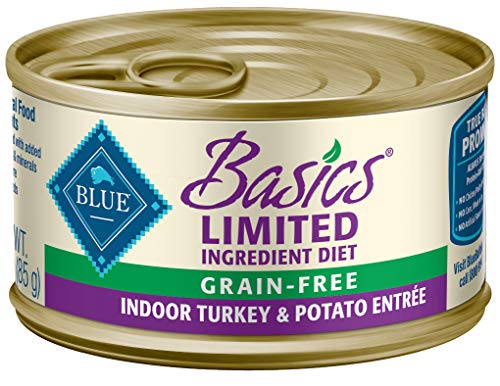 Blue Buffalo Basics Limited Ingredient Diet, Grain Free Natural Adult Pate Wet Cat