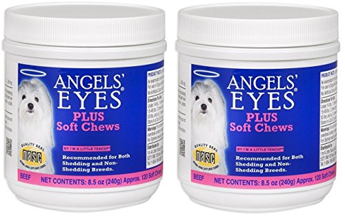 (2 Pack) Angels' Eyes 120 Counts Angels' Eyes Plus Soft Chews for Dogs