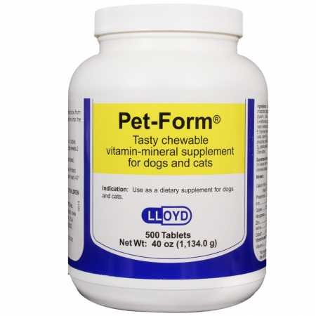 PetForm (500 Tablets)