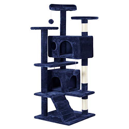 Yaheetech 51in Cat Tree Tower Condo Furniture Scratch Post