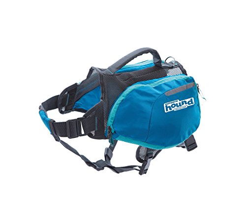 Outward Hound Daypak Dog Backpack Hiking Gear for Dogs, Medium, Blue