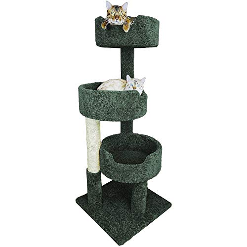 New Cat Condos Deluxe Kitty Pad, Green