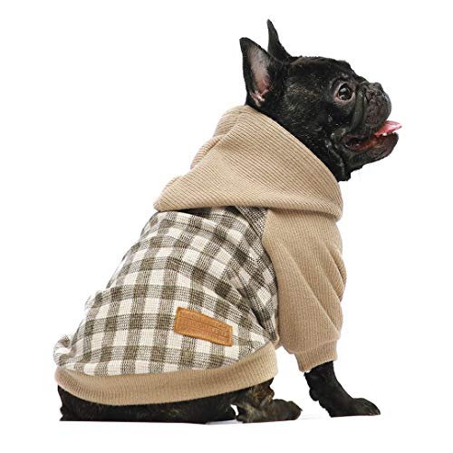 Fitwarm Knitted Pet Clothes Dog Sweater Hoodie Sweatshirts Pullover Cat